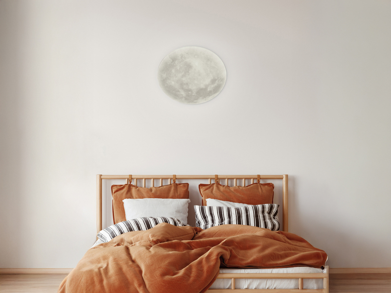 LED Deckenleuchte LUNAR mit Fernbedienung, Mondphasen einstellbar Ø 40cm