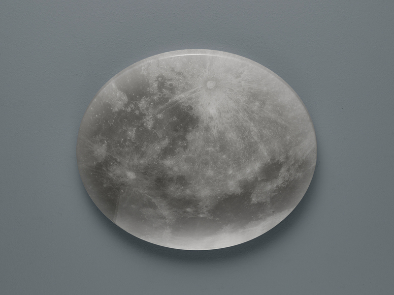 LED Deckenleuchte LUNAR mit Fernbedienung, Mondphasen einstellbar Ø 40cm