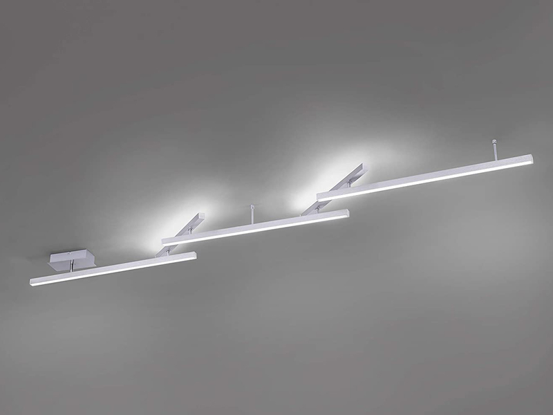 LED Stab Deckenleuchte MELBY smarte Lichtsteuerung WIZ + Fernbedienung 242x10cm