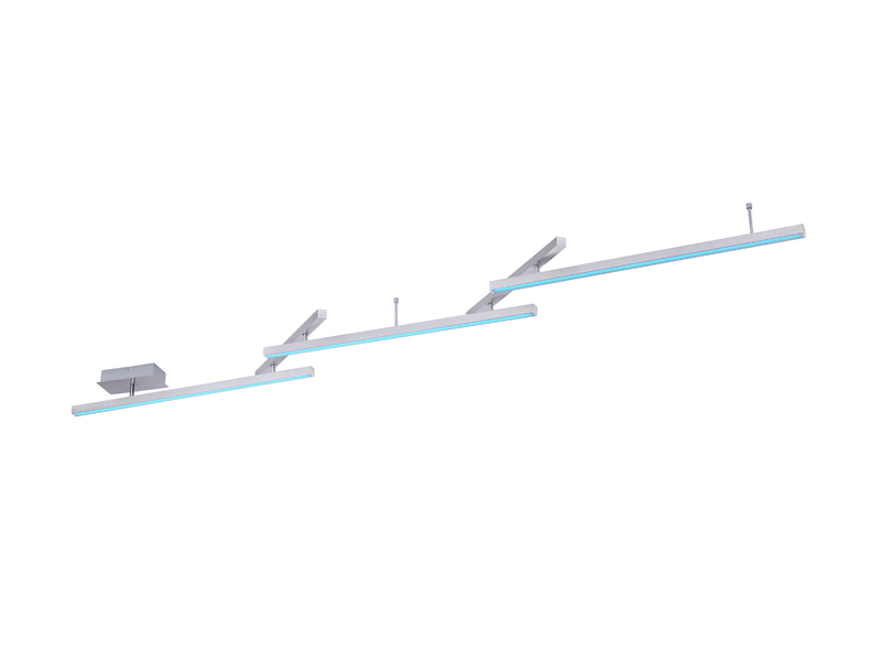 Smarte LED Deckenleuchte MELBY mit WIZ Lichtsteuerung & Fernbedienung, L: 242cm