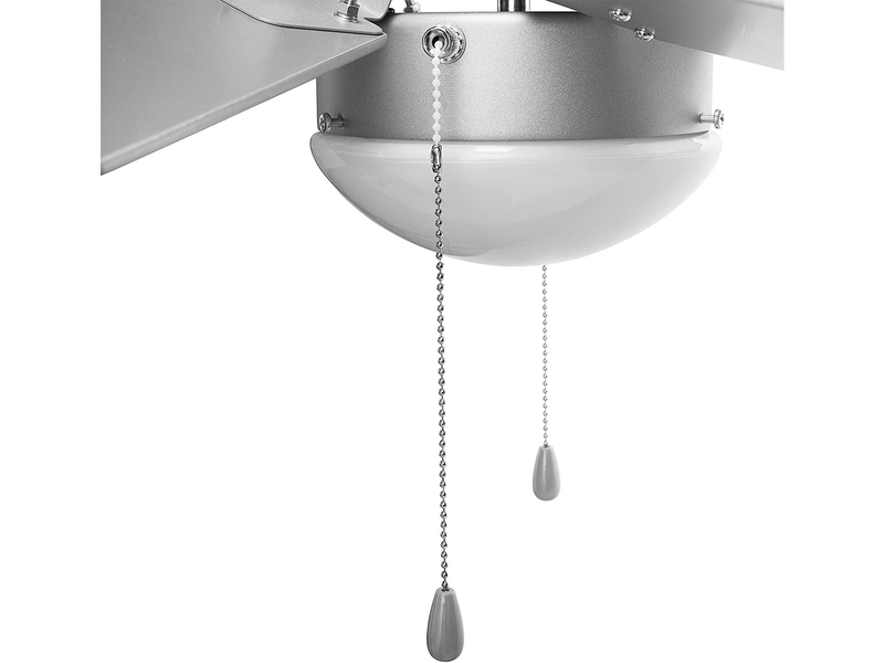 Deckenventilator mit LED Licht & Zugschalter, Winterbetrieb Ø76cm