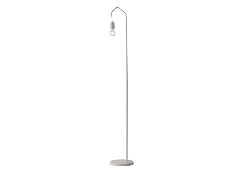 Außergewöhnliche LED Stehlampe 165cm weiß - minimalistische Designerlampe
