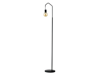 Außergewöhnliche LED Stehlampe 165cm schwarz - minimalistische Designerlampe