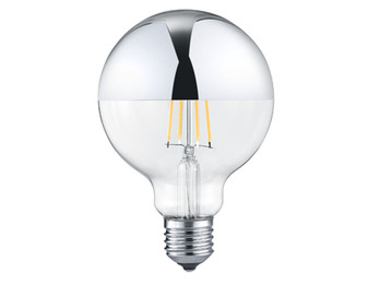 E27 Filament LED - 7 Watt, 680 Lumen, warmweiß, Ø9,5cm - extern dimmbar