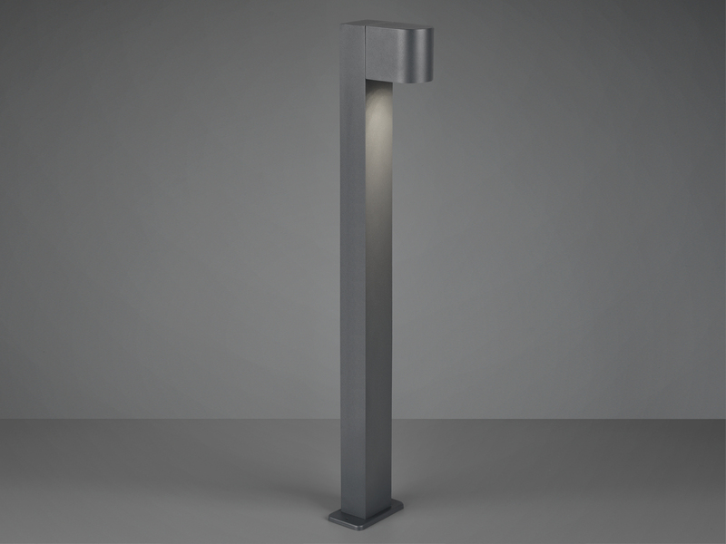 LED Wegeleuchte in Anthrazit, Höhe 100cm, IP44