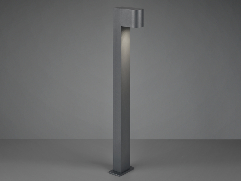 Pollerleuchte Downlight Anthrazit inklusive Erdspieß & GU10 LED, Höhe 100cm