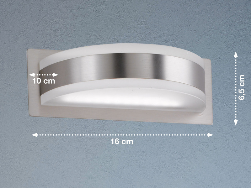 Moderne LED Wandleuchte Up & Down PUK mit Dimmer und Tunable White
