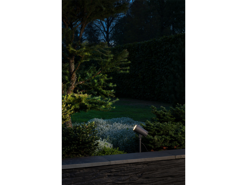 LED Garten Baumstrahler ANDRIA mit Erdspieß, 12V Trafo & 10mtr. Kabel, 27cm hoch