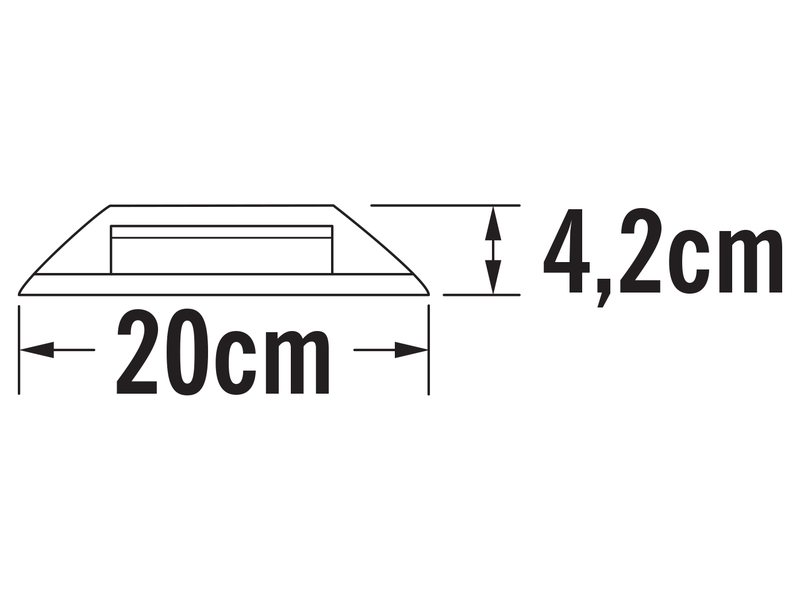 LED Bodenaufbaustrahler 2flammig Aufbauspot aussen anthrazit ALU Ø20cm IP65