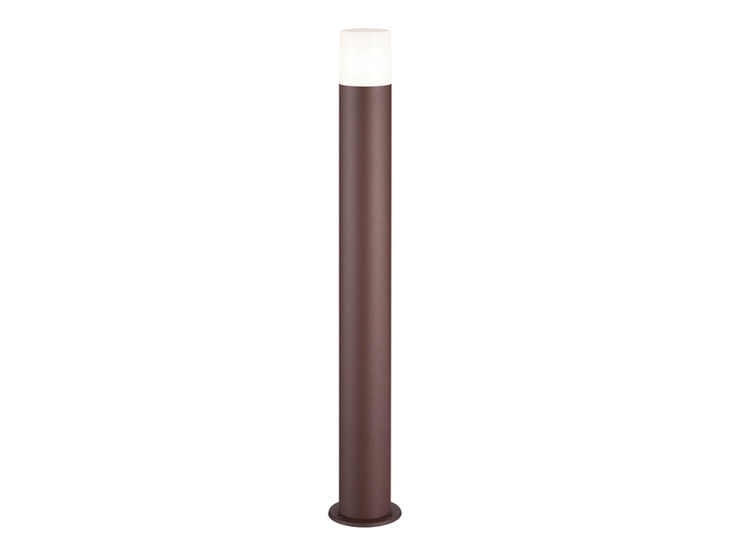 Wegeleuchte HOOSIC aus Aluminium in Rostoptik E27, Höhe 80cm
