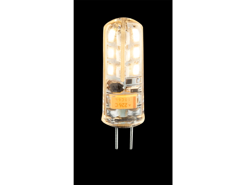 G4 LED - 1,5 Watt, 140 Lumen, 12 Volt, 3000 Kelvin warmweiß - nicht dimmbar
