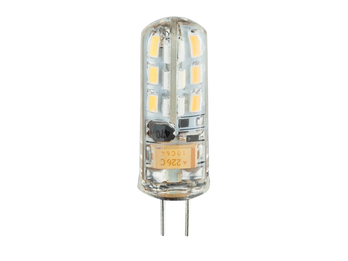 G4 LED - 1,5 Watt, 140 Lumen, 12 Volt, 3000 Kelvin warmweiß - nicht dimmbar G4 LED - 1,5 Watt, 140 Lumen, 12 Volt, 3000 Kelvin warmweiß - nicht dimmbar