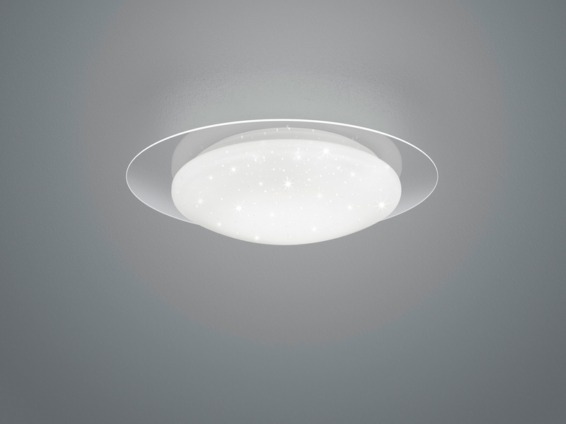 LED Sternenhimmel Deckenlampe FRODO mit Fernbedienung, dimmbar, Ø 35cm