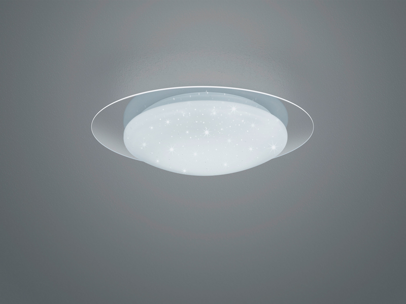 LED Sternenhimmel Deckenlampe FRODO mit Fernbedienung, dimmbar, Ø 35cm