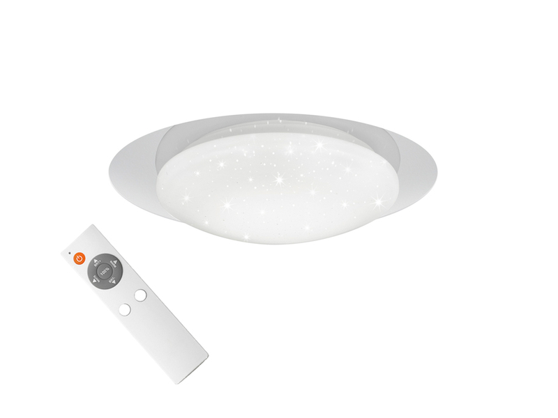 LED Sternenhimmel Deckenlampe FRODO mit Fernbedienung, dimmbar, Ø 35cm