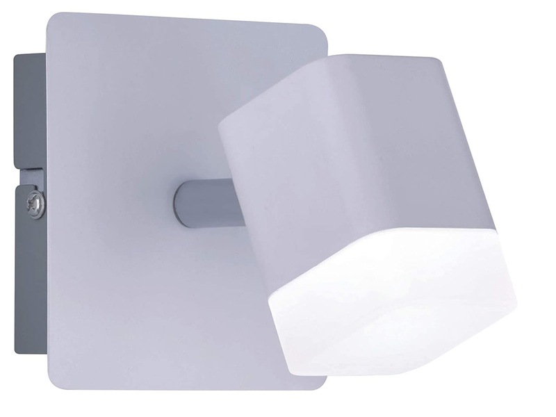 2er SET LED Wand- & Deckenstrahler Weiß matt, Breite 10cm