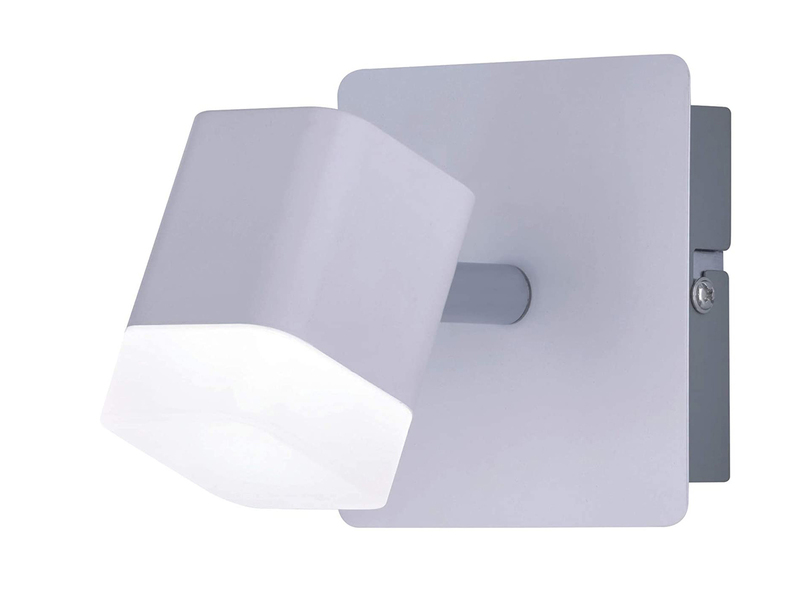 2er SET LED Wand- & Deckenstrahler Weiß matt, Breite 10cm