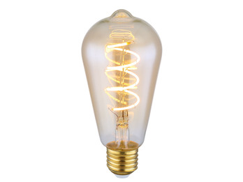 E27 Filament LED - 4 Watt, 200 Lumen, warmweiß, Ø6,4cm - extern dimmbar