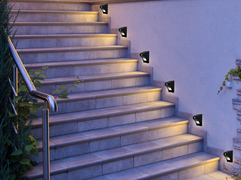 LED Treppenlicht Treppenbeleuchtung Treppenleuchte Stufenlicht Leuchte 3W IP65 