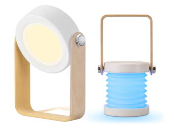 Kabellose Akku Tischlampe mit USB & Sensor Dimmer | Tischlampen