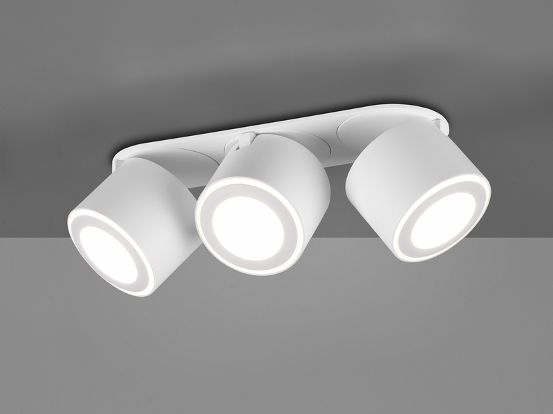 LED Deckenstrahler TAURUS 3-flammig Weiß, Breite 27,3cm