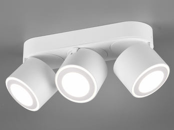 LED Deckenstrahler TAURUS 3-flammig Weiß, Breite 27,3cm
