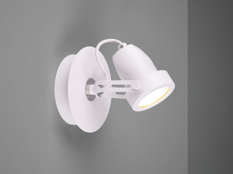 LED Spotleuchte schwenkbar Retro weiß GU10 Deckenlampe Flur Schlafzimmer Spot