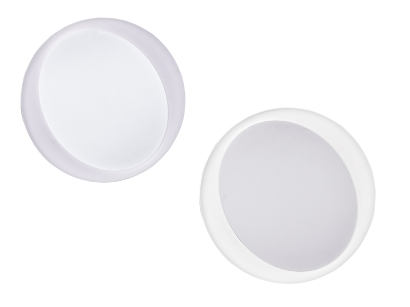 LED Deckenleuchte ZETA mit Fernbedienung dimmbar, 2700 - 6500 Kelvin, Grau Ø48cm