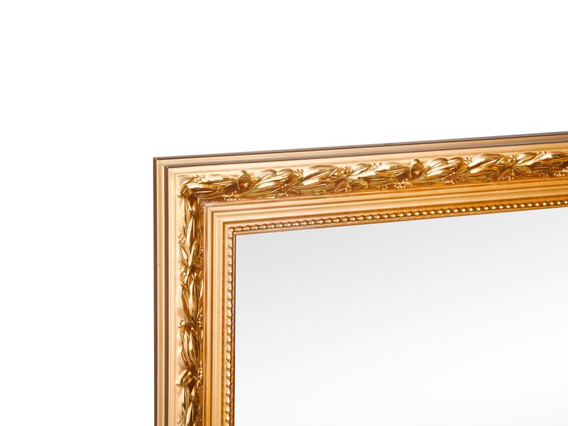 Barock Ganzköperspiegel & Wandspiegel mit Holzrahmen Gold 50x150cm/55x70cm