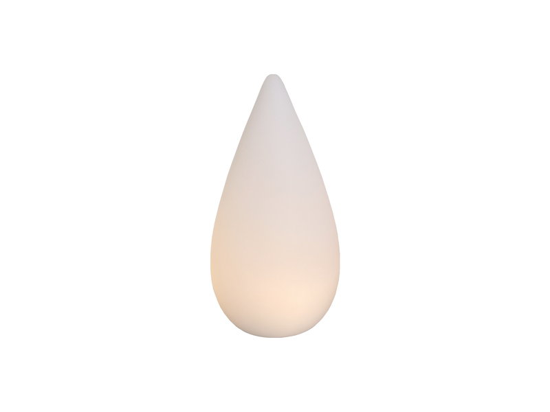 Akku Tischlampe PALMAS per USB aufladbar für Innen & Außen, Höhe 38cm