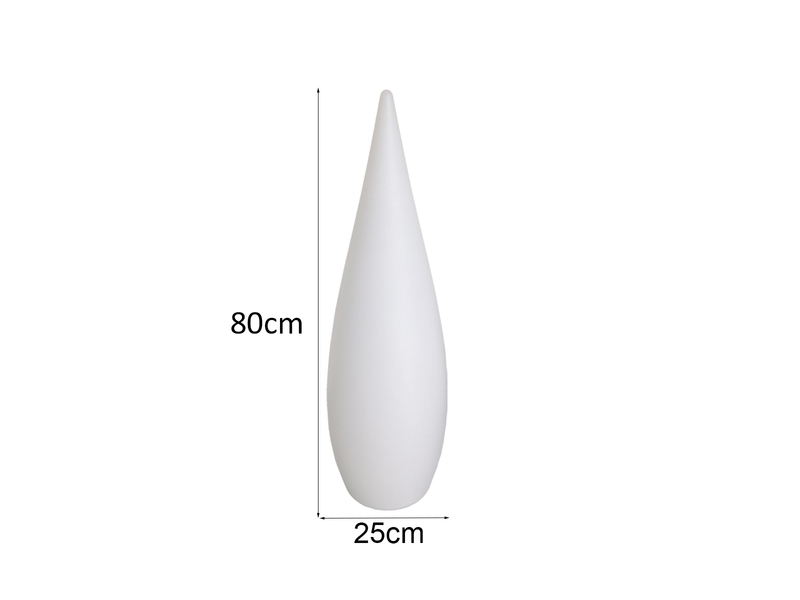 Akku Bodenlampe PALMAS per USB aufladbar für Innen & Außen, Höhe 80cm