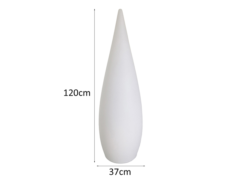 Akku Bodenlampe PALMAS per USB aufladbar für Innen & Außen, Höhe 120cm