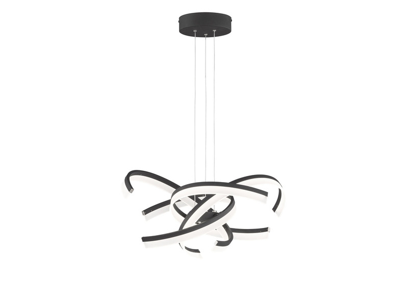 Große LED Pendelleuchte SUND mit Dimmer & Tunable White, Ø 65cm