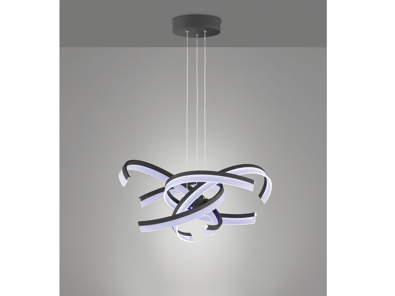 Große LED Pendelleuchte SUND Ø 65 cm mit Dimmer & Tunable White