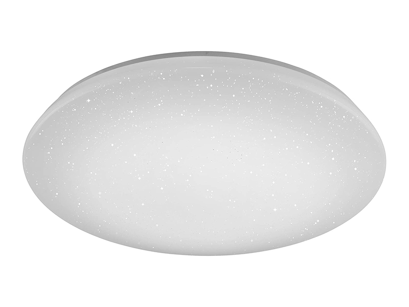 LED Deckenleuchte NALIDA Weiß Sterne WIZ dimmbar Fernbedienung Ø74cm