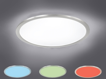 Smarte LED Deckenleuchte GRIFFIN WIZ Lampe mit Fernbedienung dimmbar, Ø 30cm