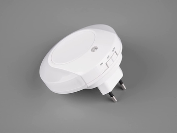 LED Nachtlicht Weiß JAGO Plug-in mit Dämmerungssensor - Ø 9cm
