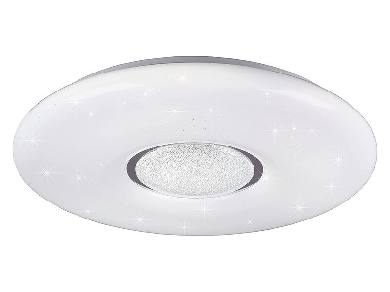 LED Deckenleuchte LIA Weiß dimmbar, smarte Lichtsteuerung WIZ Ø41cm