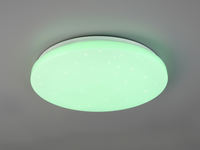 LED Deckenleuchte KIRA mit Fernbedienung, Sternenhimmel & Farbwechsel, Ø 38cm