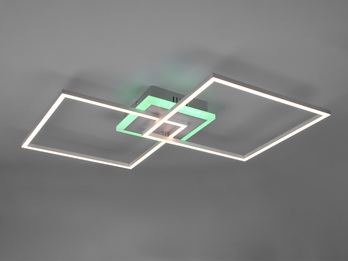 LED Deckenleuchte ARRIBO Titan 3 Stufen Dimmer, Farbwechsler 85cm breit