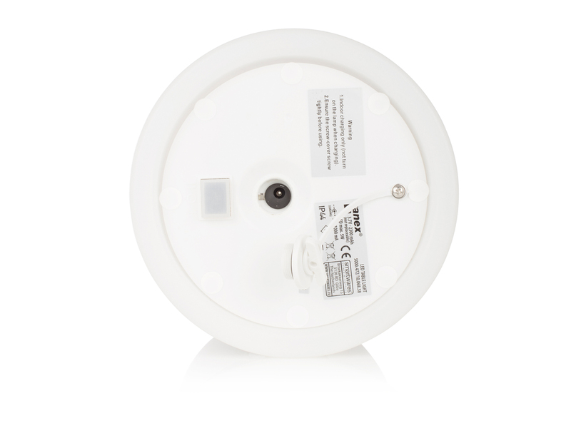 LED Akku Tischlampe MAXIMA Outdoor & Indoor, per USB aufladbar, Höhe 25,5cm