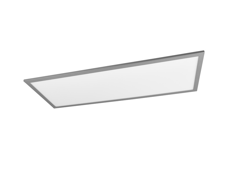 LED Deckenleuchte ALPHA Titan Panel rechteckig 80x29cm, 5cm ultra slim