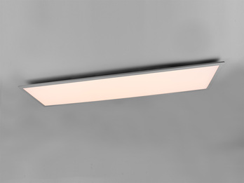 LED Deckenleuchte GAMMA Titan Panel mit Nachtlicht rechteckig 119x29cm