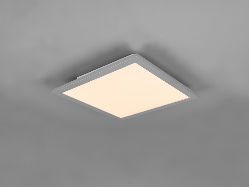 LED Deckenleuchte GAMMA Titan Panel mit Nachtlicht eckig 29x29cm