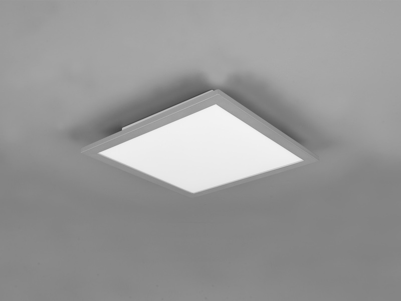 LED Deckenleuchte GAMMA Titan Panel mit Nachtlicht eckig 29x29cm