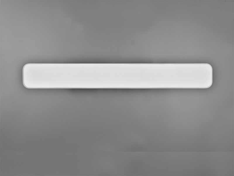 LED Deckenleuchte ASTERION Weiß dimmbar Nachtlicht 118cm lang