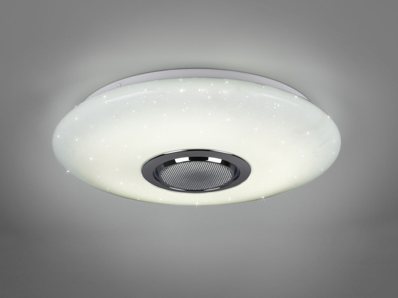 LED Deckenleuchte MUSICA mit Lautsprecher Farbwechsel & Fernbedienung, Ø 41cm