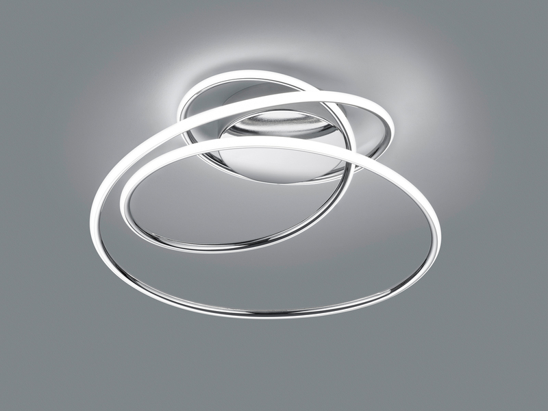 LED Deckenleuchte BOLOGNA dimmbar über Schalter, 5.100 Lumen hell Ø 50cm