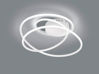 LED Deckenleuchte BOLOGNA dimmbar über Schalter, 5.100 Lumen hell Ø 50cm