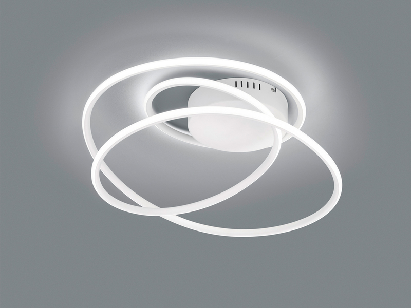 LED Deckenleuchte BOLOGNA dimmbar über Schalter, 5.100 Lumen hell Ø 50cm